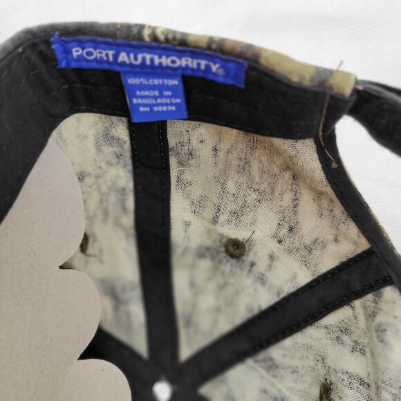 Atlanta Fire District Mossy Oak Camo Hat Adjustable One Size Port Authority - Picture 3 of 14